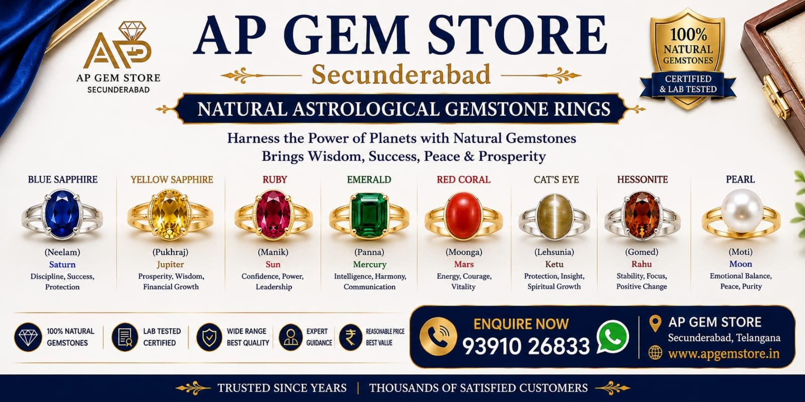 Gemstone Rings